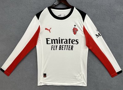 2526 AC milan away long sleeve player version